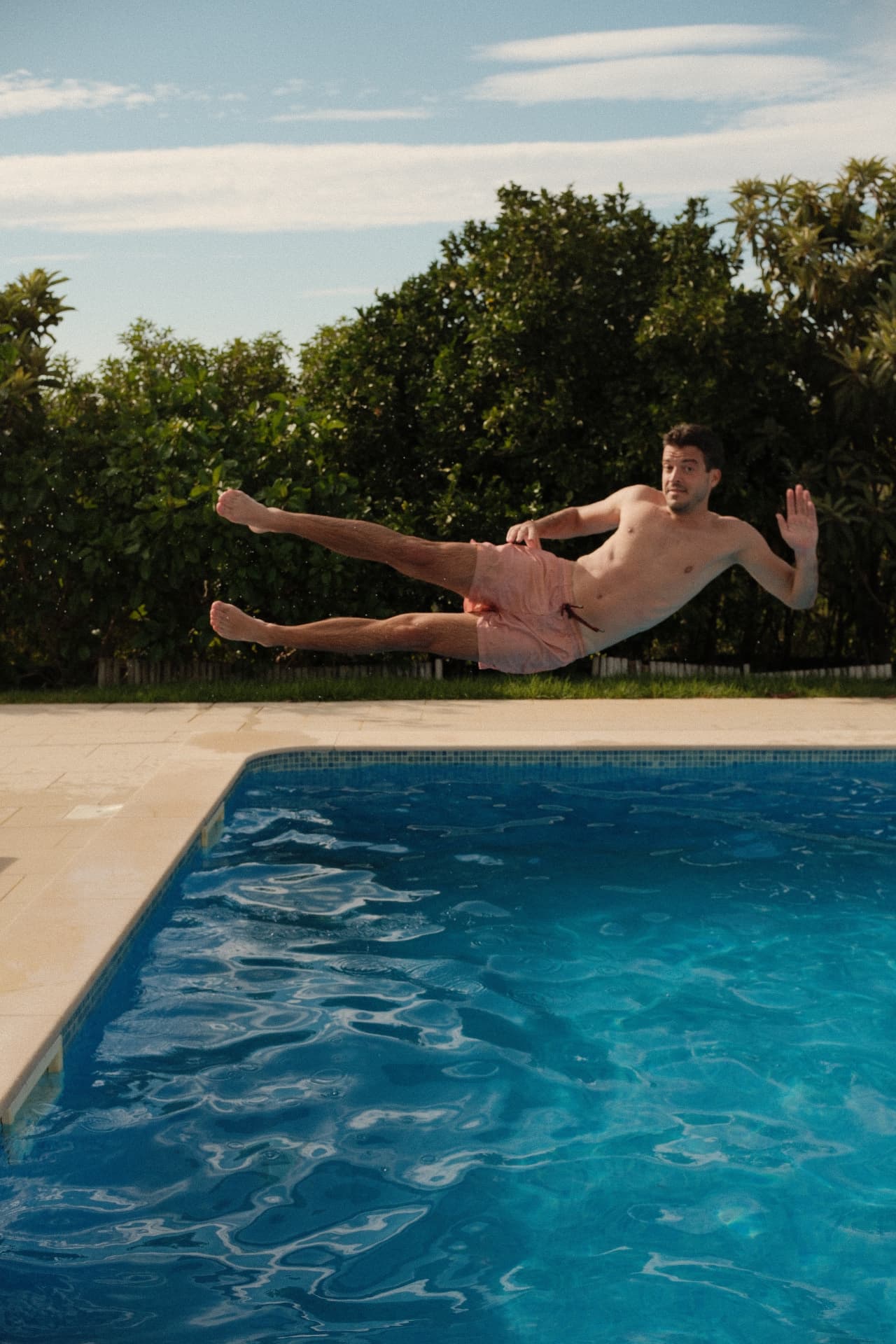 Jumping into the pool